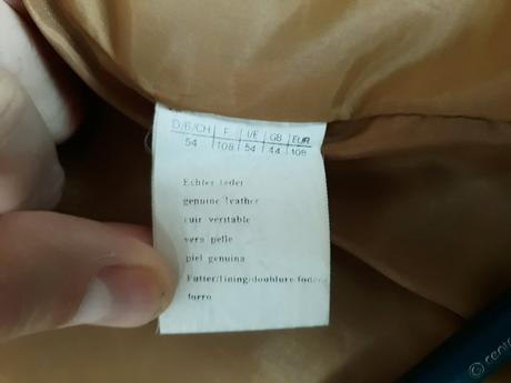 Kožená bunda xl, 54