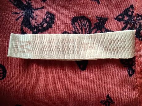 Blúzka s motýľmi, zn. bershka, veľ. s-m, bershka,s