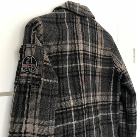 Chlapčenský vlnený kabát benetton 2xl 160 (11-12r), benetton,158
