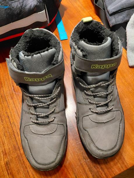 Zimné topánky kappa šedé veľk. 34, kappa,34