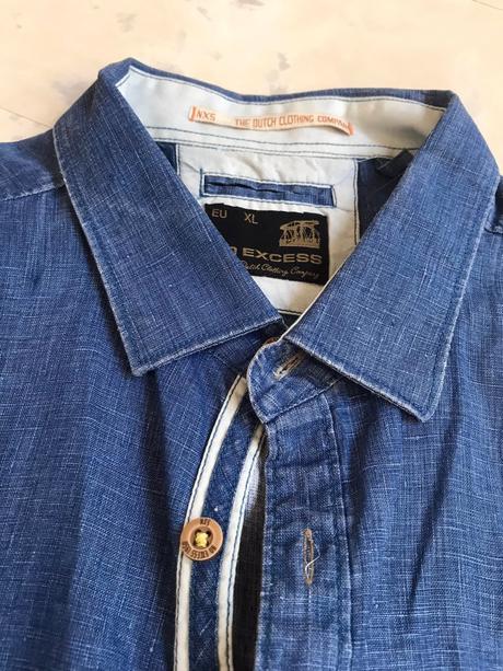 Luxusná športová ľanová košeľa, xl