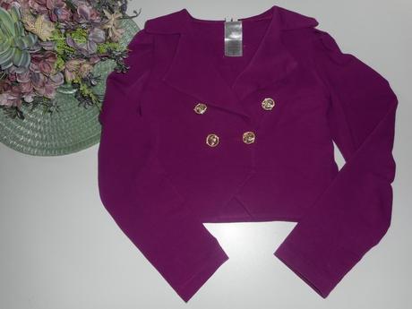 Zuppa- sako purpur v.146/152, 146