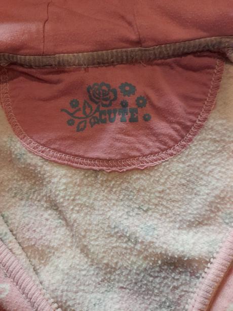 Zateplená kvetinková mikina, cherokee,104