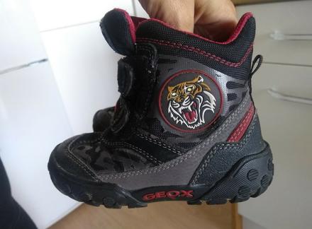 Chlapcenske, zimne topanky, geox,24