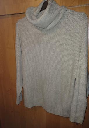 Dámsky béžový pulover xxxl, xxl