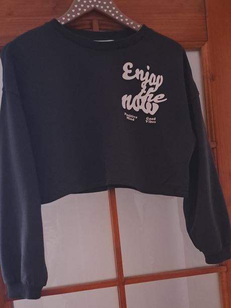 Krátka mikina  158/164, h&m,158