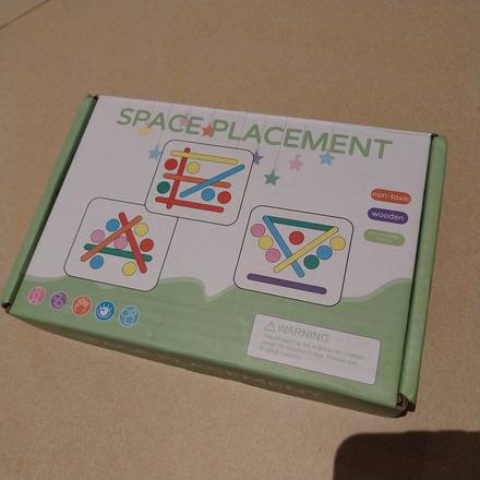 Logicka hra - space placement - palicky,