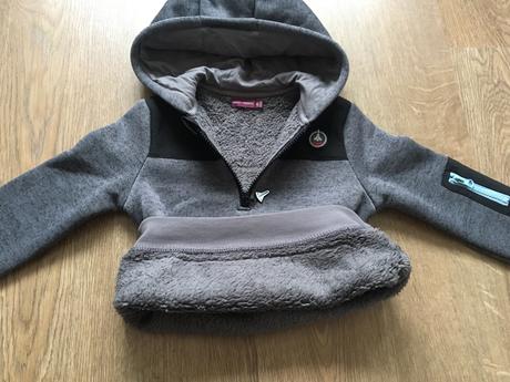 Flísova zateplená mikina, sergent major,110