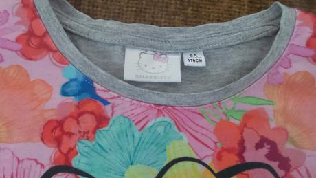 Kvetinkové tričko hello kitty, sanrio,116