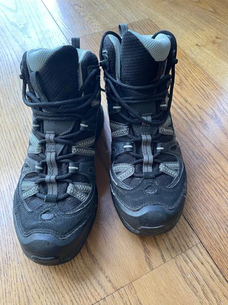 Turistické topánky, salomon,36