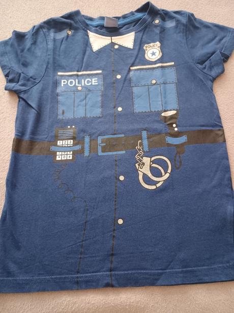 Policajné tričko, kiki&koko,122