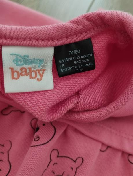 Šaty macko pooh, disney,74