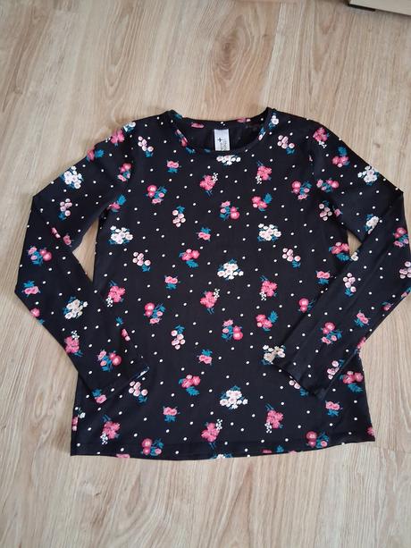 Kvetinkové tričko, c&a,170