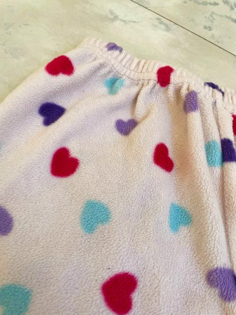 Flisové teplé pyžamo, primark,122