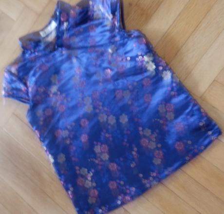 Satenova bluzocka na 7-8 r, h&m,128