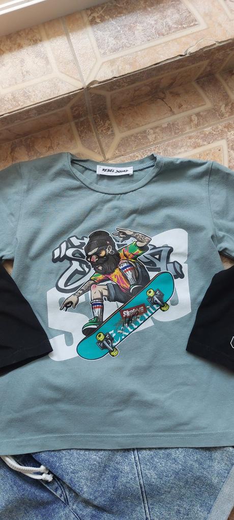 Nátelník skateboard, rebel,122