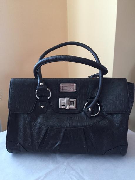 Tmavohneda dámska kabelka, 