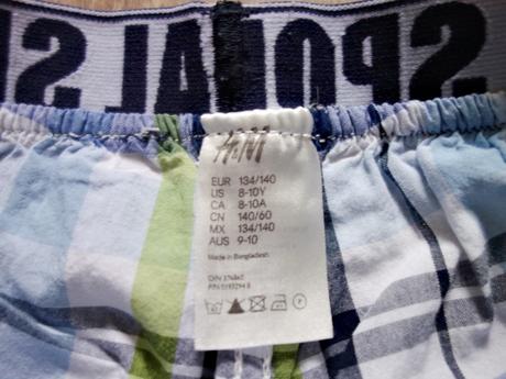Kraťasky h&m 134/140, h&m,134