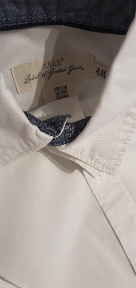 Košele 3ks, h&m,110