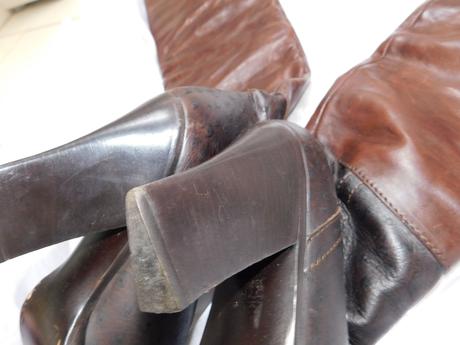 Luxusne kožene čižmy vel.37,5, 37