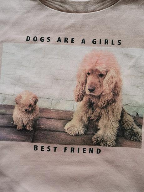 Mikina psíky 122/128, c&a,128