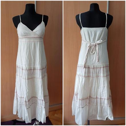 Folklór bavlnené šaty na ramienka vel.s, promod,s