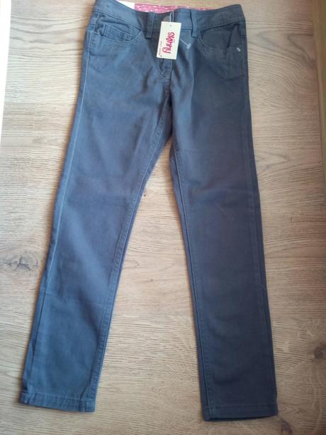 Sivé rifličky skinny na 8 rokov, next,128