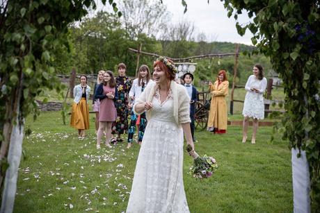 Svadobné bolerko, l / m / s / xs