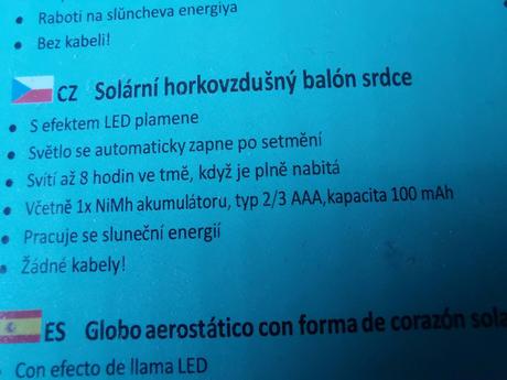 Solárna lampa, 