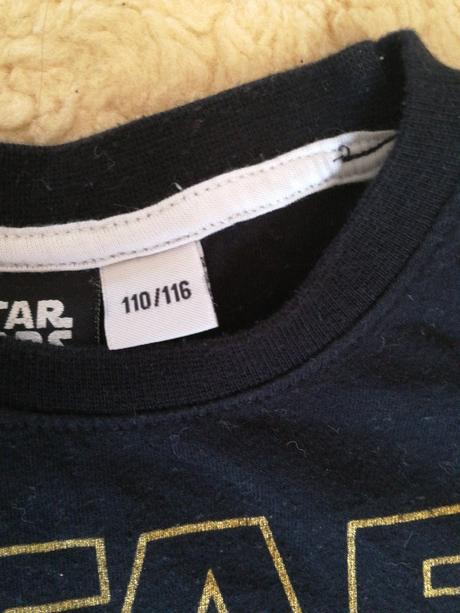 Cierne tričko star wars, 110