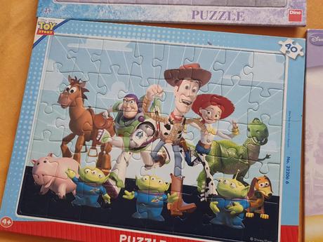 Predám 3 ks puzzle 4+, 