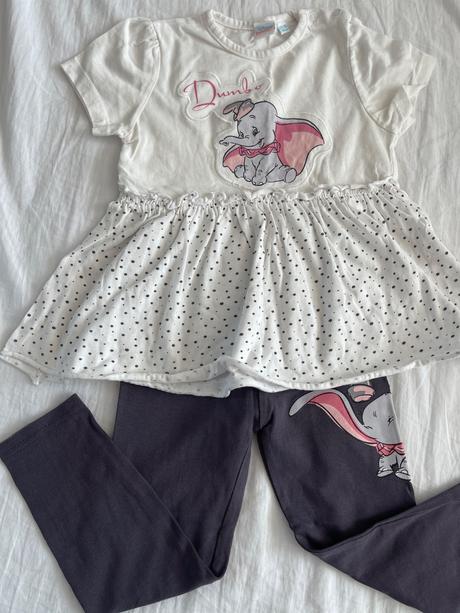 Dievčenské tričko a legíny 98, 98