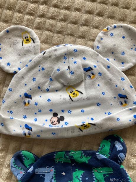 Tenké čiapky s uškami, disney,68