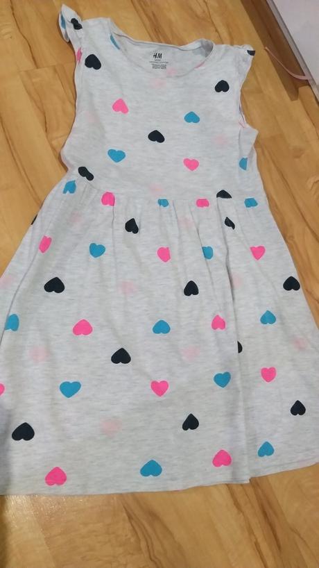 Ľahké šatočky 134/140, h&m,134