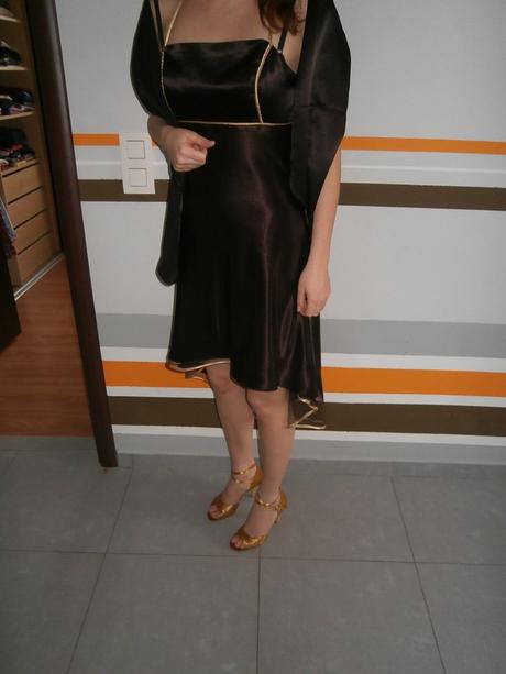 Saténové hnedé, m