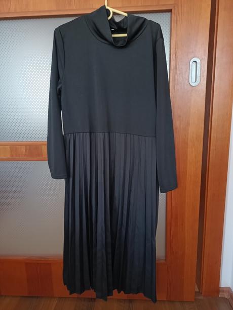 Plisované šaty l/xl, l