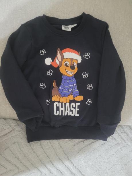 Teplá vianočná mikina 110/116, nickelodeon,110