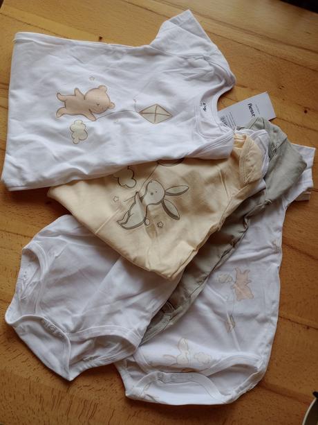 Body dlhý rukáv 3 ks a body krátky rukáv 5 ks, sinsay,98