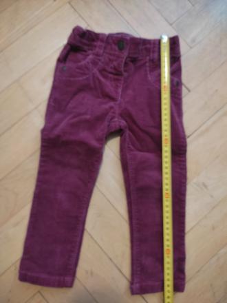 Menčestrové nohavice, next,86