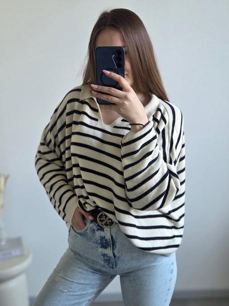 Oversize sveter uni,