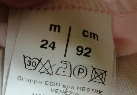 Bledoružové šaty, fagottino,92