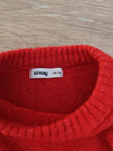 Vianočný svetrík, sinsay,128