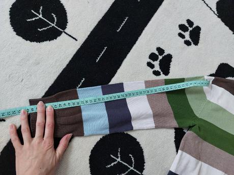 Pasikavy tenky sveter, h&m,134