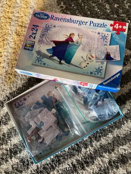 Puzzle frozen,