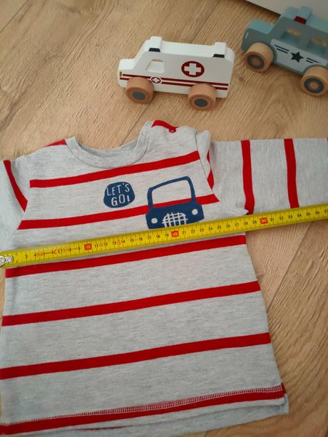 Chlapčenská mikina s autom tepla, vel.74-80, f&f,74