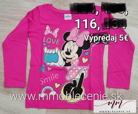 Tričko minnie, disney,116