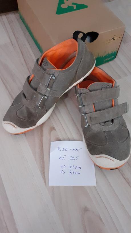 Kozene tenisky/topanky plae nat, 32