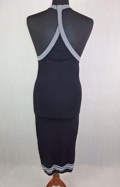 Kvalitné úpletové šaty, mango,s