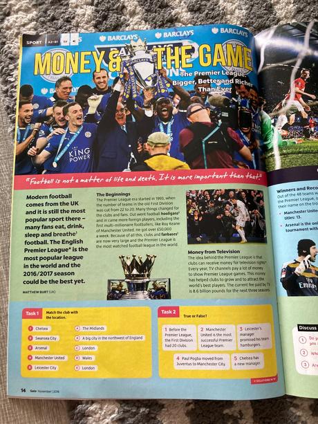 Časopis gate 6ks, karta a cd, 