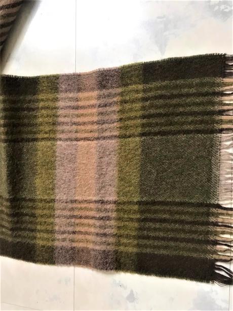 Teplý unisex šál, l